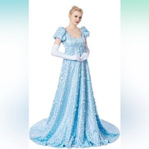 Daphne Bridgeton Blue Gown🤍